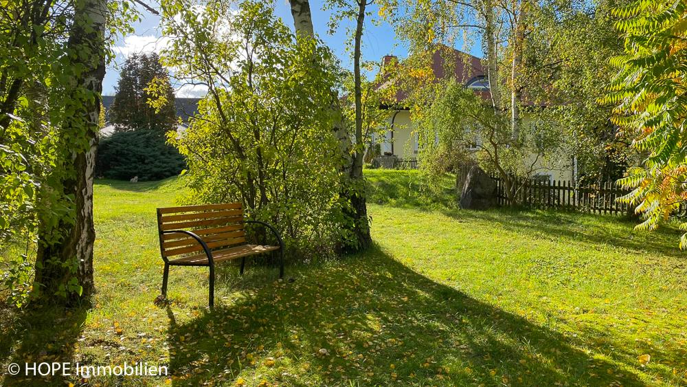 parkähnlicher Garten
