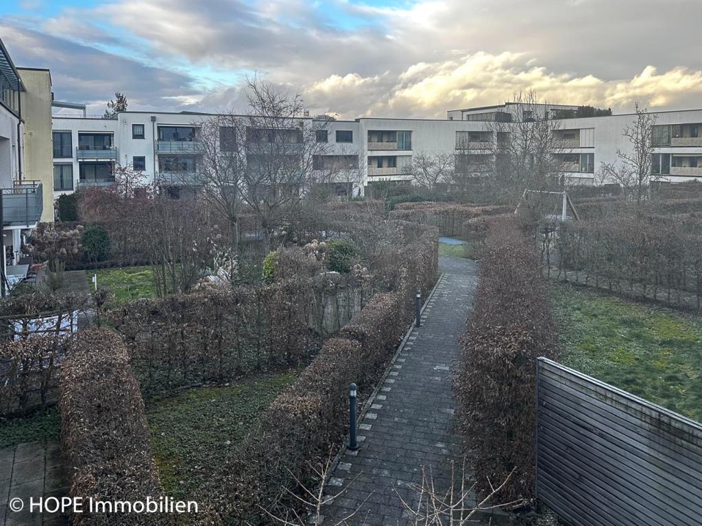 Ansicht Innenhof vom Schlafzimmer