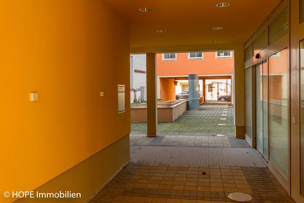 Blick in Zwischentrakt