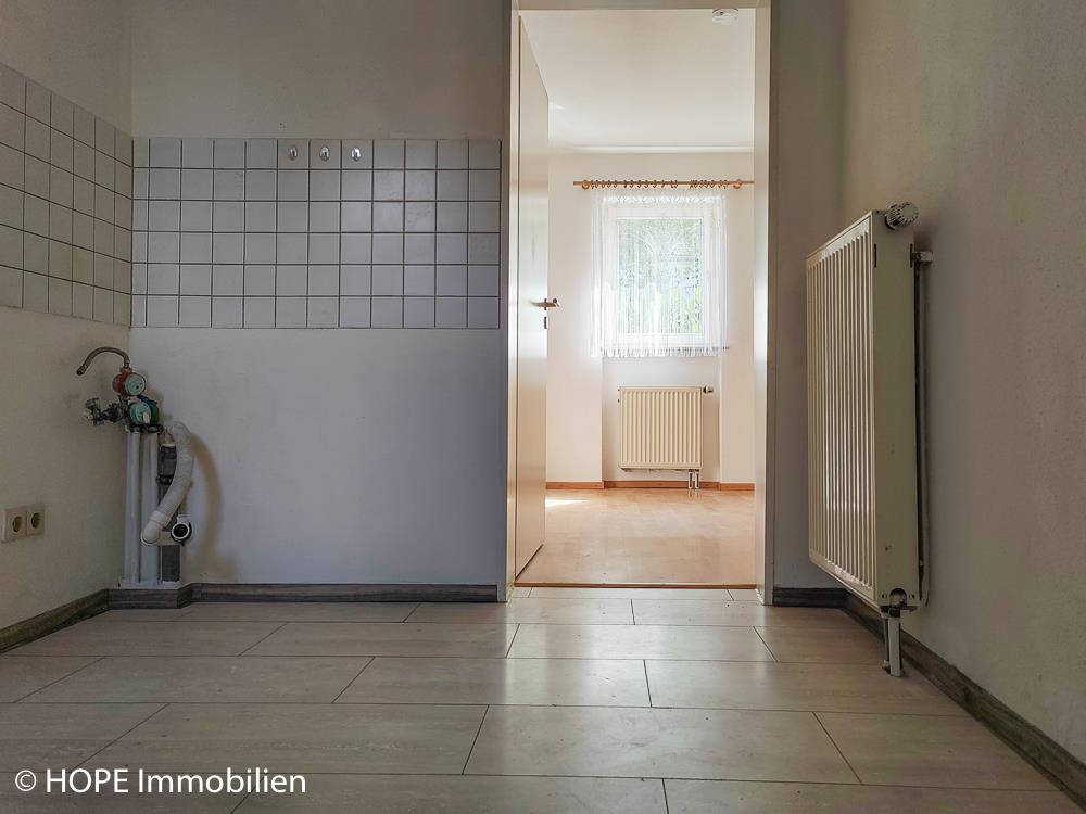 Küche_Blick Schlafzimmer