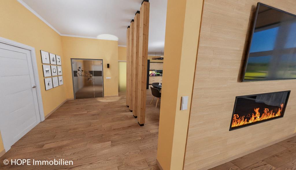 Loft Richtung Eingangstür